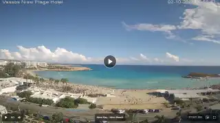 Miniatura 2 października 2026 13:00 Ayia Napa Cypr - Nissi Beach Panorama