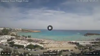 Miniatura 12 października 2026 12:00 Ayia Napa Cypr - Nissi Beach Panorama